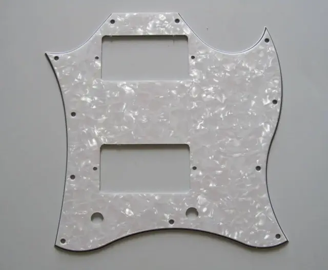 Standard SG Full Face Pickguard for SG SPECIAL Guitar White Pearl