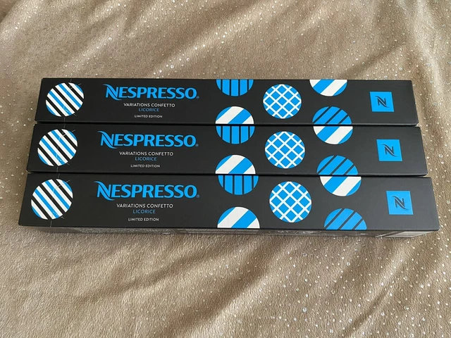 30x Rare “Licorice Confetto” Nespresso - Limited Edition - Variations Coffee New