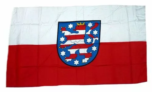 Fahne / Flagge Thüringen 30 x 45 cm