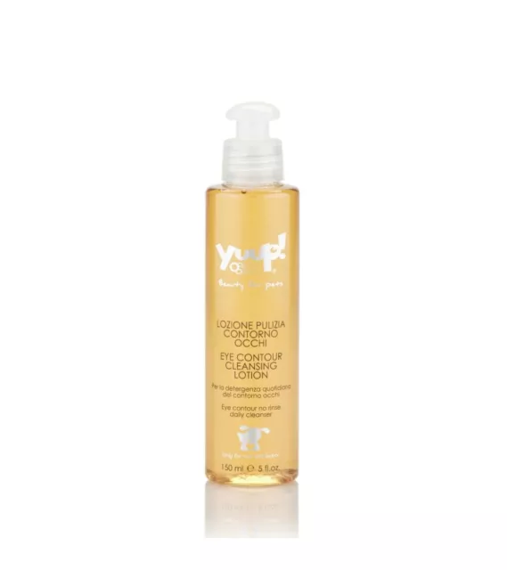 Yuup Lozione Pulizia Occhi 150ML per Cani Detergenza del Contorno Occhi