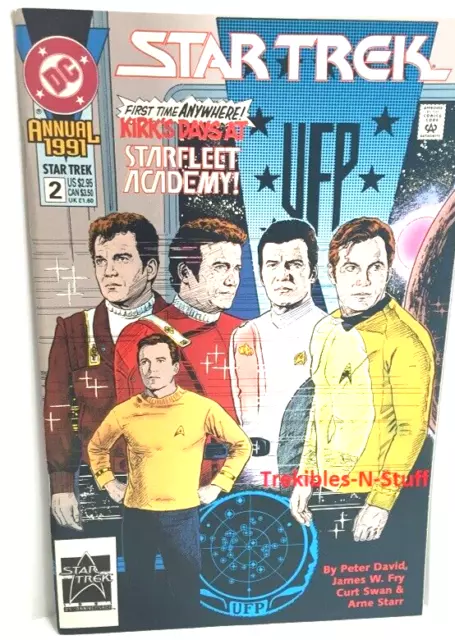 Star Trek Annual #2 1991 DC Comics 1991 Kirk’s Days at Starfleet Academy NM