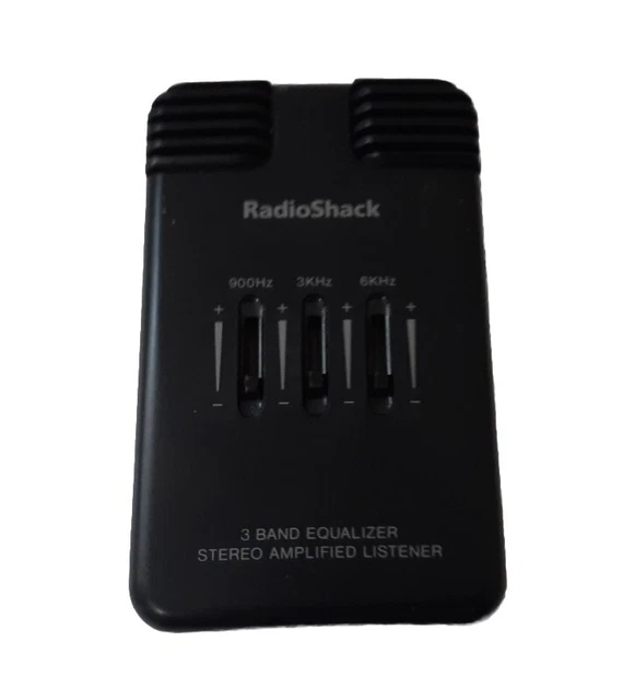 RADIO SHACK 331097 Amplified Stereo Listener 3Band Equalizer