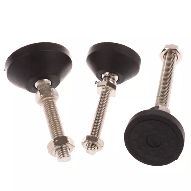 2 pz supporti per mobili gamba non scivolo M8M10 zoccoli in nylon piede di ancoraggio solido -xp