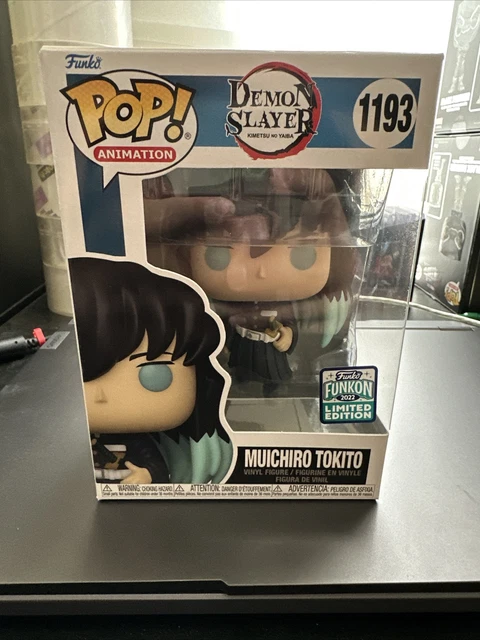 FUNKO POP® MUICHIRO Tokito 1193 Funkon 2022 edizione limitata da Demon Slayer EUR 160,00