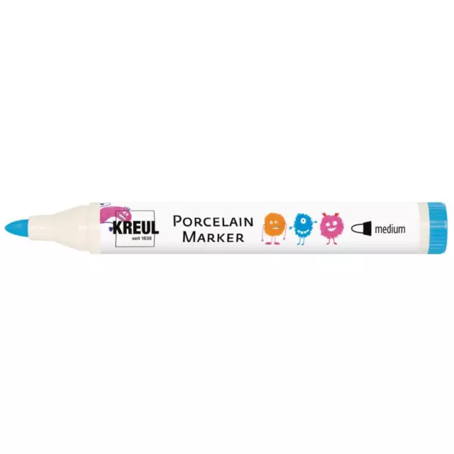 Porcelain marker medium, orange KREUL 16303 (4000798163037)