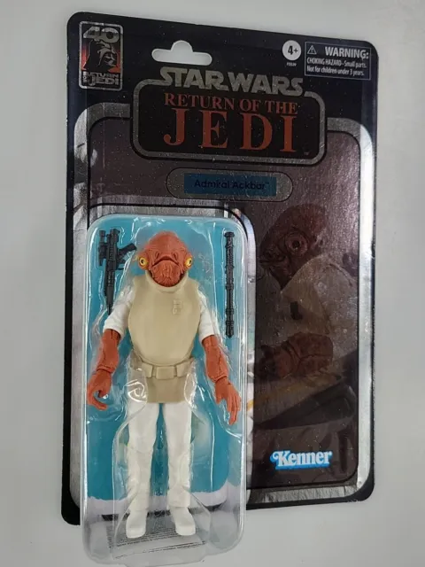 Star Wars Black Series Return of the Jedi Admiral Ackbar  2022 40TH ANNIVERSARY