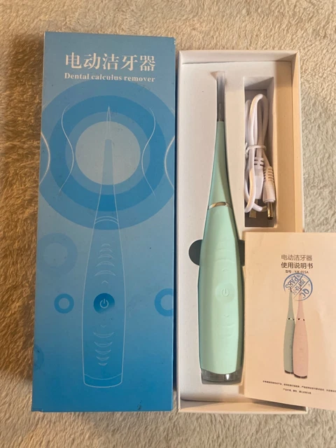 Teeth Whitening Dental Cleaner Ultrasonic Tooth Stain  Calculus Eraser Remover