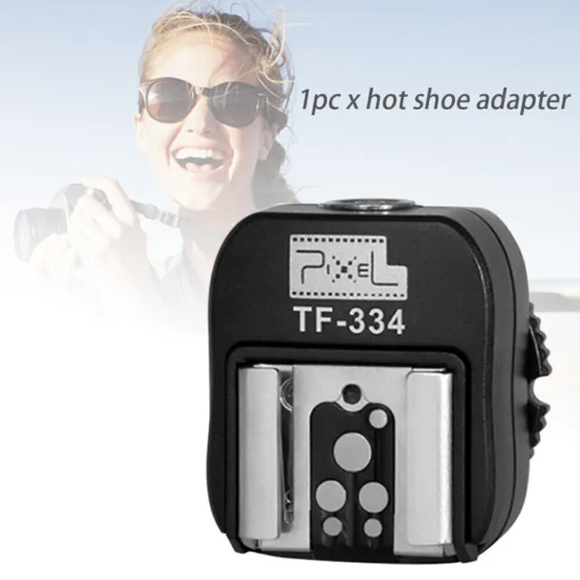TF 334 Pixel Hot shoe Adapter Pc Port for Sony  for Nikon Studio Light Camera