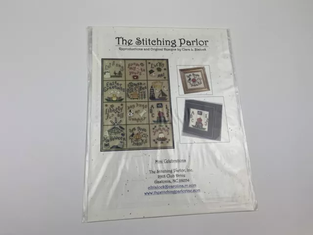 The Stitching Parlor Mini Celebrations Cross Stitch Pattern School Halloween