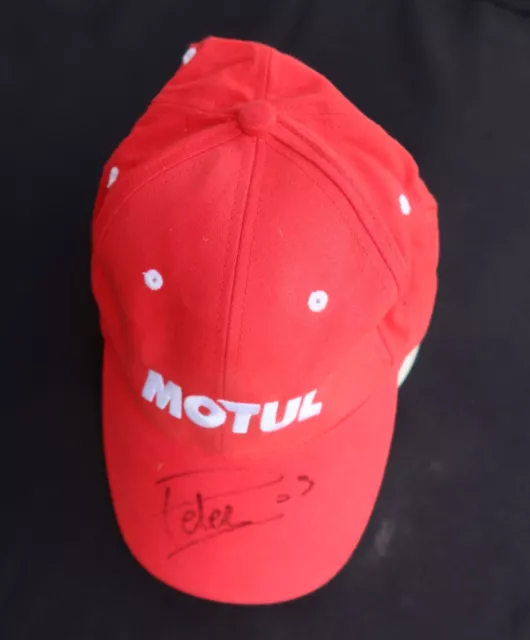 Casquette signée Stéphane Peterhansel Le mans 2002 Supertourisme SIGNED HAT CAP