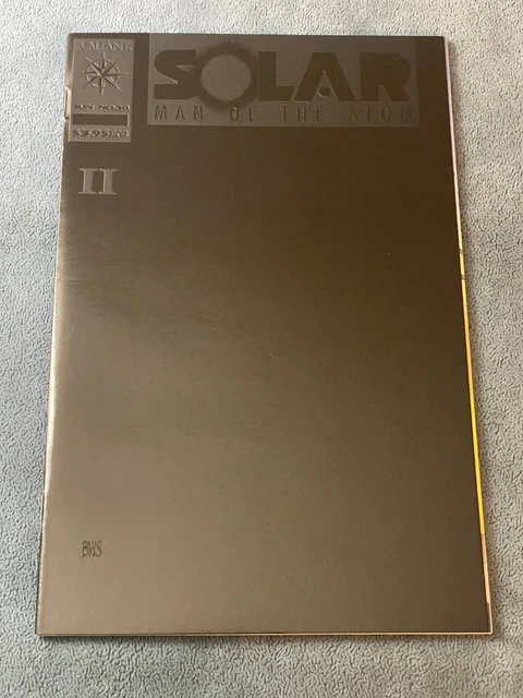 Solar Man of the Atom #10 1992 Valiant Comic Book II Black Cover NM