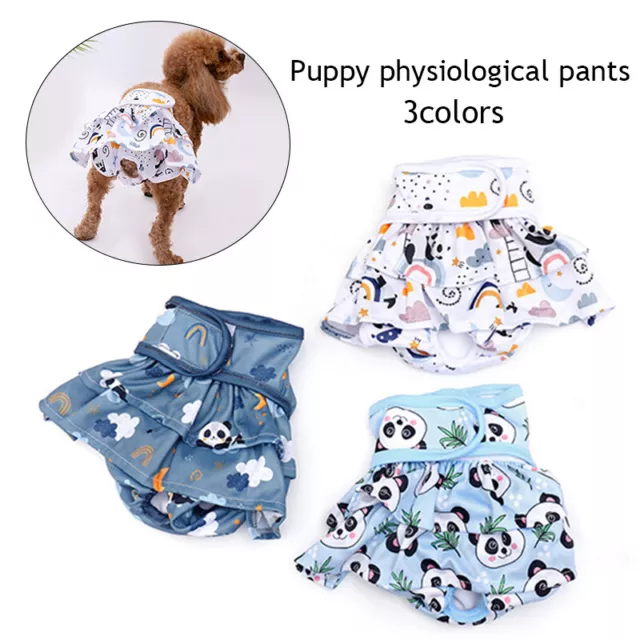 Female Pet Dog Puppy Physiological Pants Sanitary Nappy Diaper Shorts Underwear