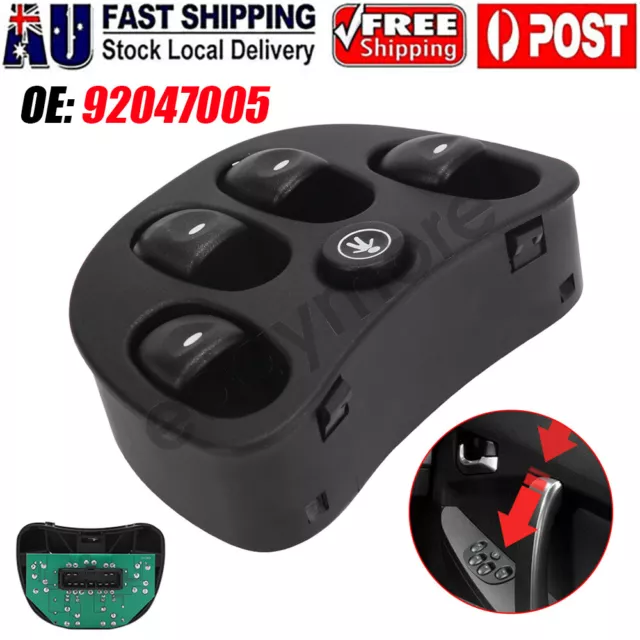 4 Button New Electric Power Window Switch For Holden Commodore VT VX 1999-2003