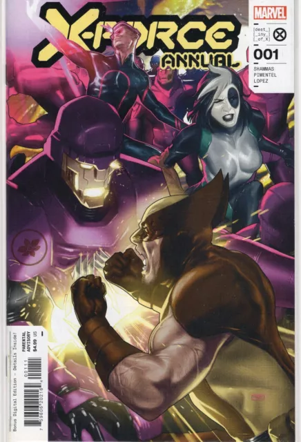 X-Force Annual #1 Marvel Comics 2022 NM+