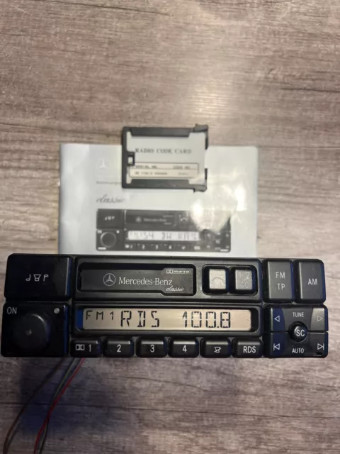 Original Mercedes Benz Special BE 1150 Radio 0038202986 + Code Betriebsanleitung