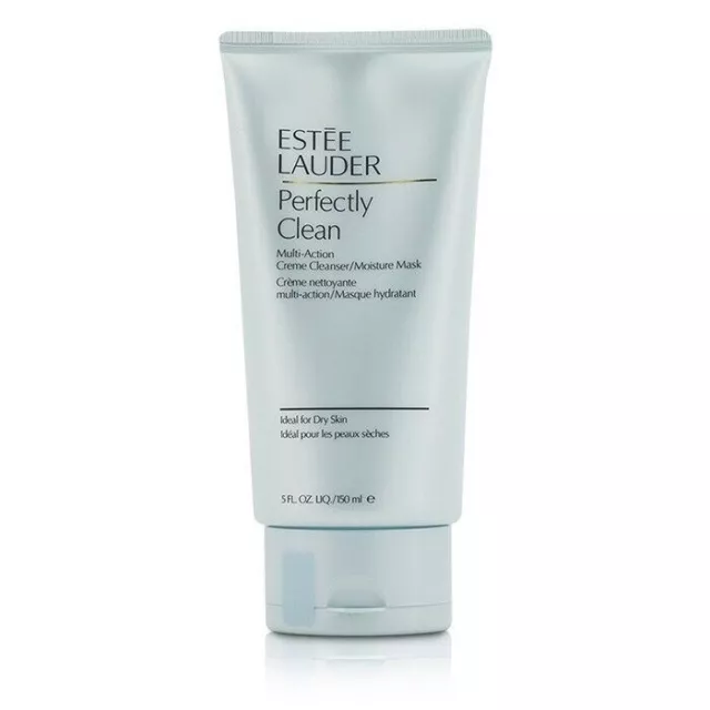 ESTEE LAUDER Perfectly Clean Multi-Action Creme Cleanser/Moisture Mask 5 oz NEW