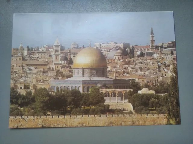 Postal Jerusalem vista general general view post card