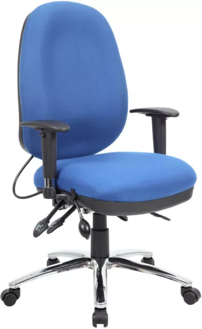 BiGDUG Fully Loaded Operator Chair - Large Deluxe Air Lumbar Office Chair