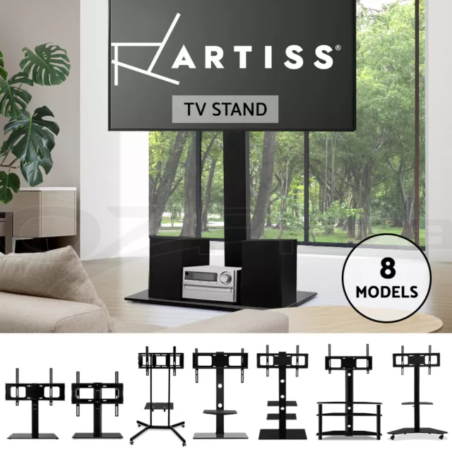 Artiss TV Stand Mount Bracket Swivel Shelf Desktop Unit 32-70 Inch Universal