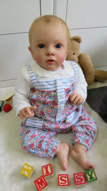 Reborn baby girl doll  *Missy* by Natali Blick,  369/999, New, sold out, rare 3