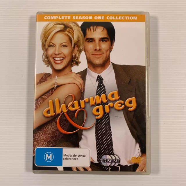 Dharma & Greg : Season 1 (DVD 1997 3 discs) Region 4