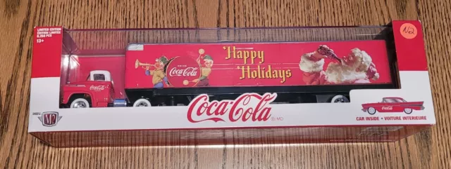 2018 Limited Edition Die Cast Coca-Cola Holiday Semi - 11" - NEW- N2