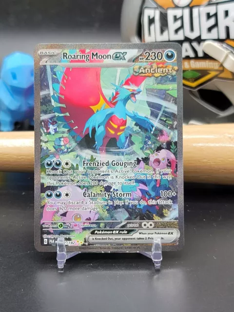 Roaring Moon ex 229/182 Ultra Rare Paradox Rift Pokemon Pack Fresh