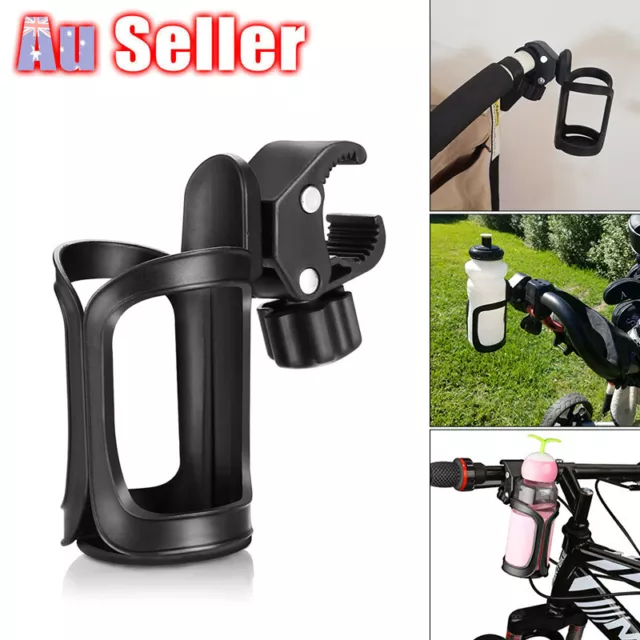 Baby Stroller Cup Holder Drink Bag Milk Bottle Phone Pram Golf Buggy Wheelchair