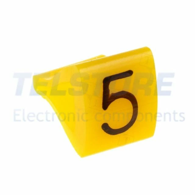 1Confezione  Segna cavi per cavi e fili 1,7÷3,5mm H 6mm A 6mm L 5mm  .