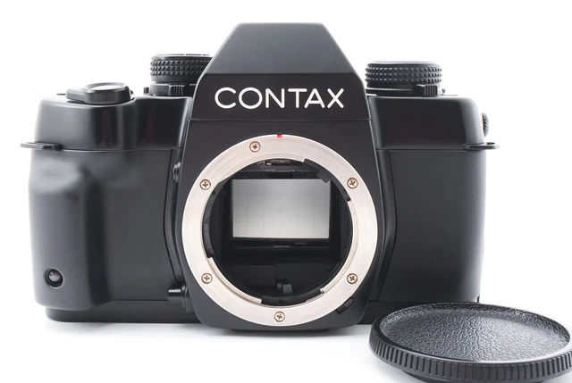 [Near MINT] Contax ST SLR 35mm Film Camera Black Body From JAPAN