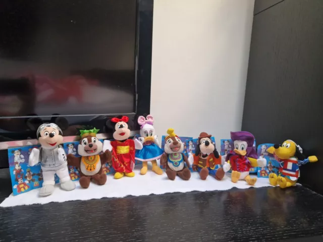 Mc Donald's Happy Meal 2000 Kompl. Satz Disneyland 8 Figuren  Mickey Mouse + Co.