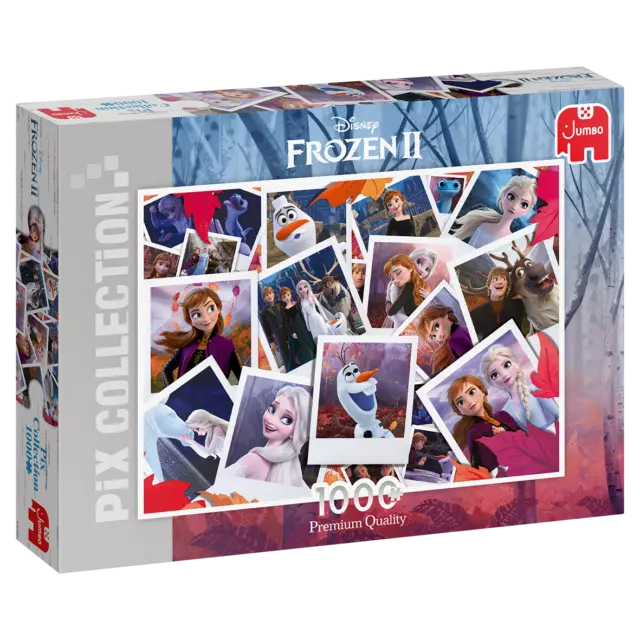 1000 Teile Puzzle Jumbo 19488 - Disney Pix Collection - Frozen 2 - NEU & OVP