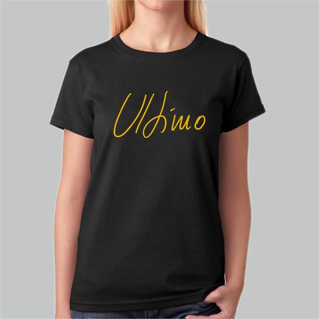 T-SHIRT DONNA O Bambina Ultimo tour musica cantante concerto idea