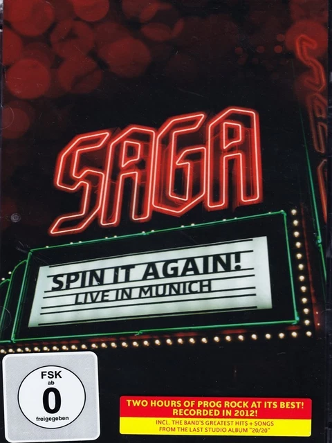 Saga - Spin It Again - Live in Munich (DVD) Saga