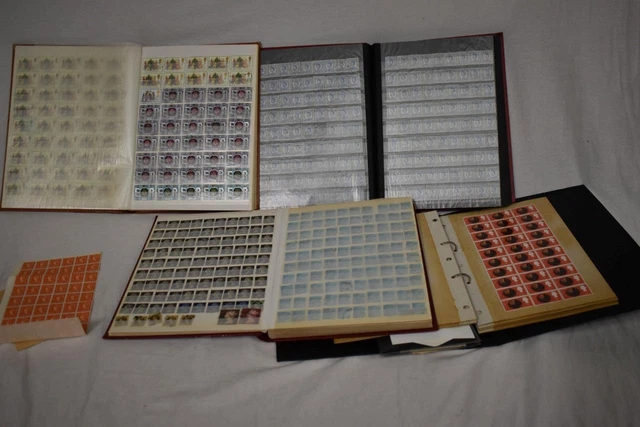 Stamp Collection In Albums/Files & Some Worldwide Bank Notes Vintage