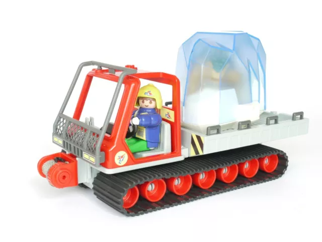 PLAYMOBIL SNOWCAT ARCTIC Truck EX DI Transporter Driver Ice