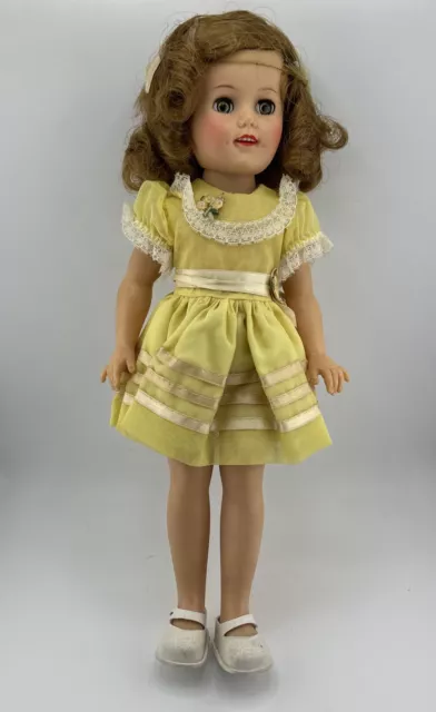 Vintage Ideal Shirley Temple 15" Collector Doll ST-15-N 🌟GREAT CONDITION 🌟