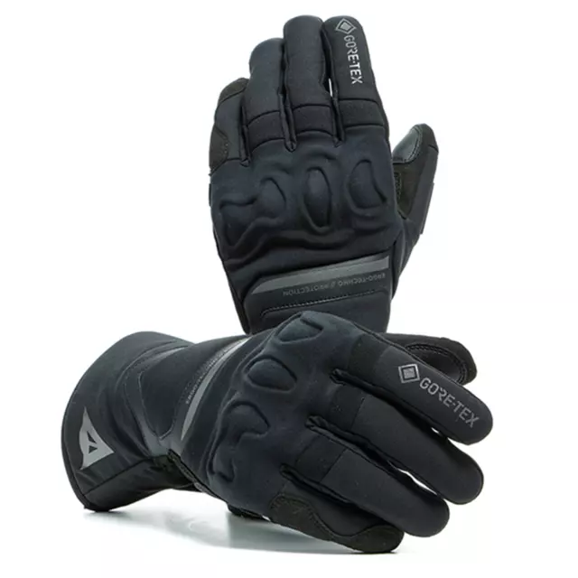 Dainese Nembo Goretex Motorcycle Gloves with Goregrip Waterproof Black