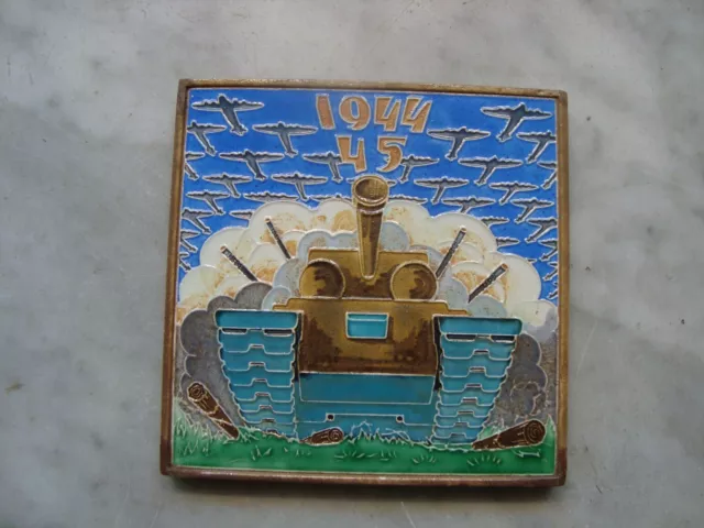 westraven  Cloisonne tile arts and crafts ,utrecht , tank ,ww2,1945