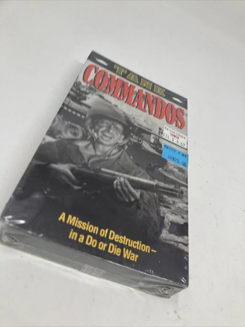 Tank Commandos TANK COMMANDOS VHS Video Robert Barron Maggie Lawrence Wally Campo ...