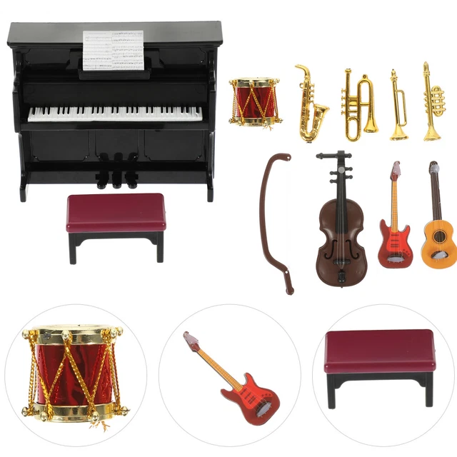 11 Pcs Mini-Instrumente Lustige Spielzeuge Kind Miniatur Zubehör