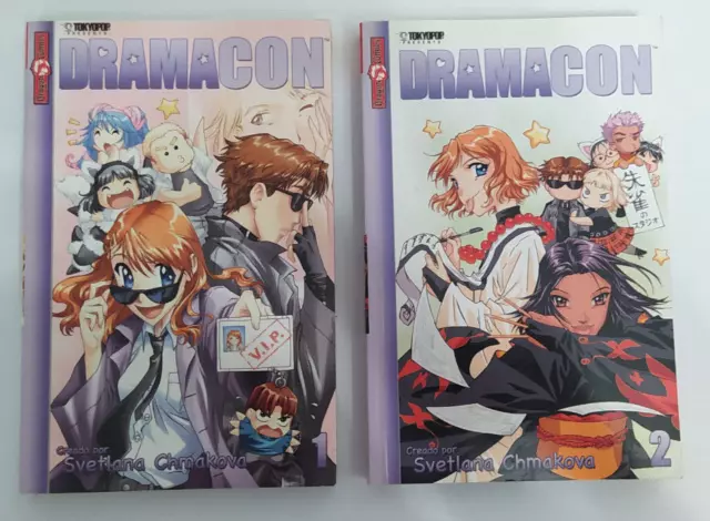 Dramacon 1 Y 2, Svetlana Chmakova, Dragon Comics.