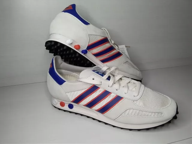 ADIDAS ORIGINALS UOMO LA Trainer II blu giallo FX0258 UK 10 US10