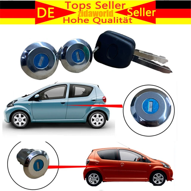 Slotenset 2 platen Citroën C1 Peugeot 107 1608745780 4162FH | A24 Nederland