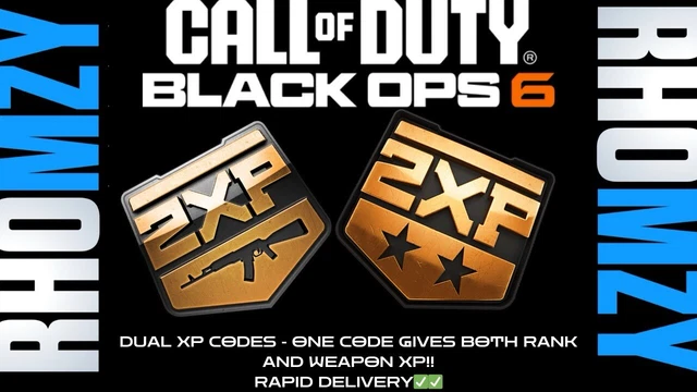 CALL OF DUTY Black Ops 6 (COD BO6 2XP) 5 HOURS WEAPON AND RANK DUAL XP ...