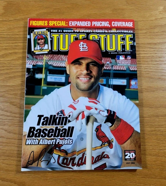 TUFF STUFF SPORTS Cards Magazine Vintage Issue July 2004 ALBERT
