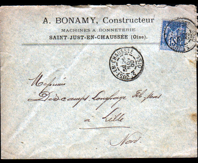 USINE ALLEMAGNE FRANKFURT MACHINES pour BONNETERIE "KOLB & RIEBER" en 1913 