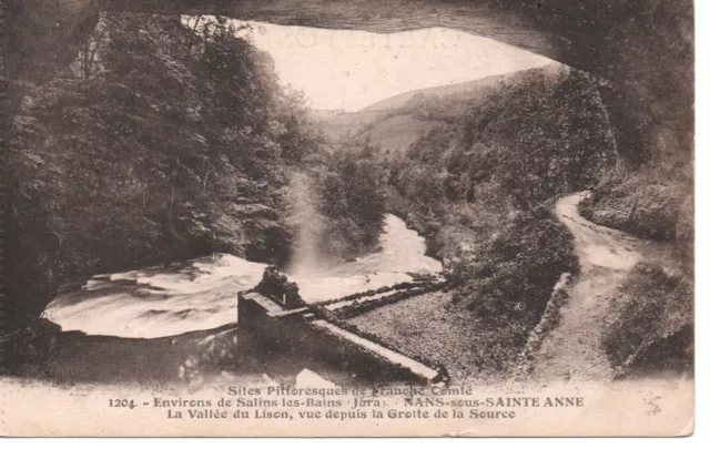 CPA - NANS-sous-SAINTE-ANNE - La Vallée du Lison - Environs de Salins-les-Bains