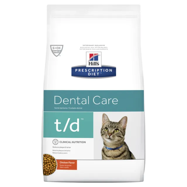 Hills Prescription Diet t/d Dental Care Dry Cat Food 1.5kg