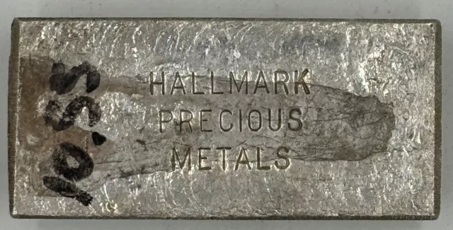 Hallmark Precious Metals Vintage Poured Kit Kat Bar 10.55 Troy Oz 999 Silver